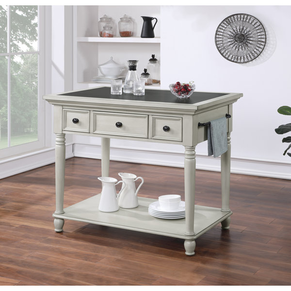 OSP Designs 42'' Wide Rolling Kitchen Island Wayfair